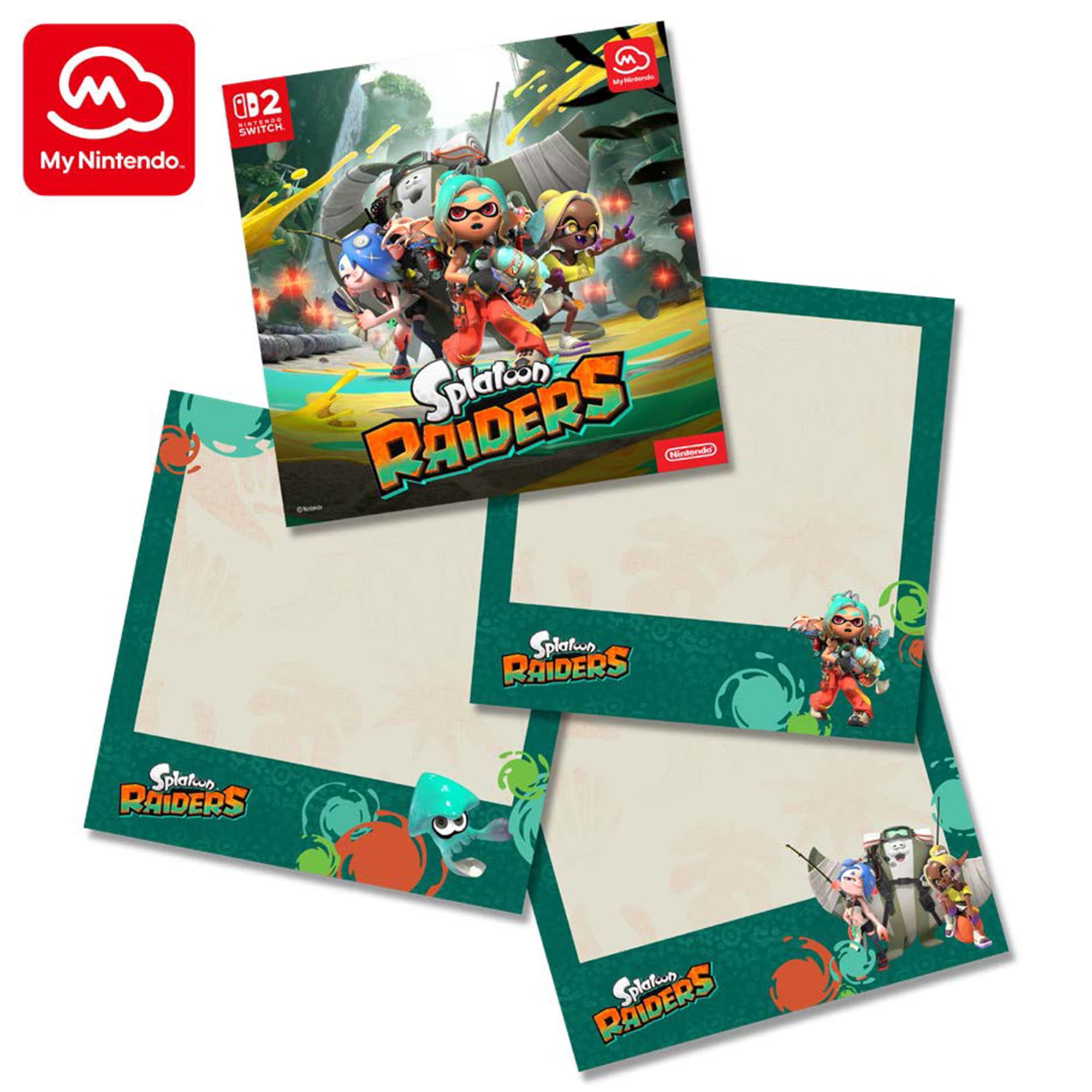 Splatoon™ Raiders - Memo Pad - Nintendo Official Site for Canada